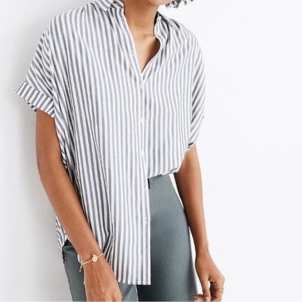 Madewell Striped Button Down